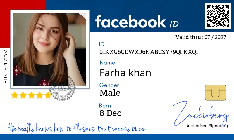 Facebook ID Card