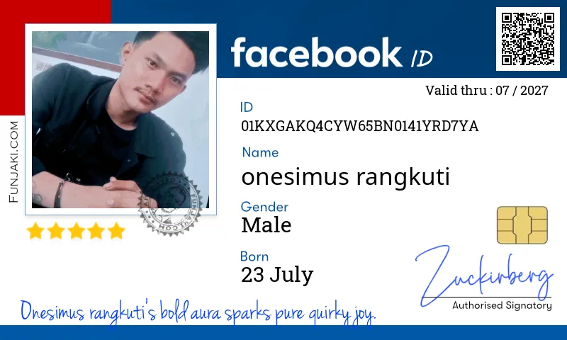 Facebook ID Card