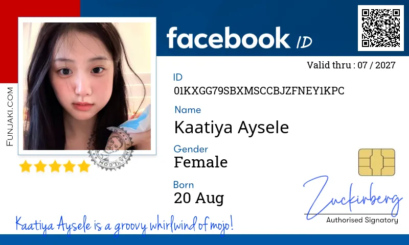 Facebook ID Card