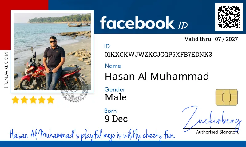 Facebook ID Card