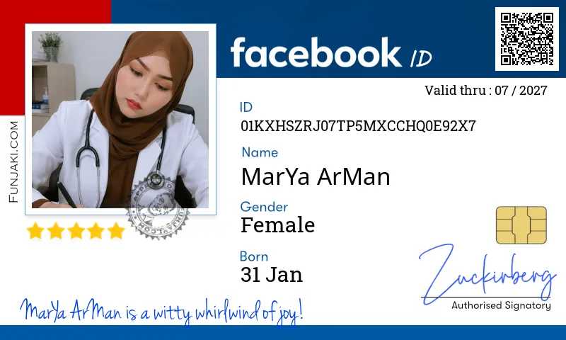 Facebook ID Card