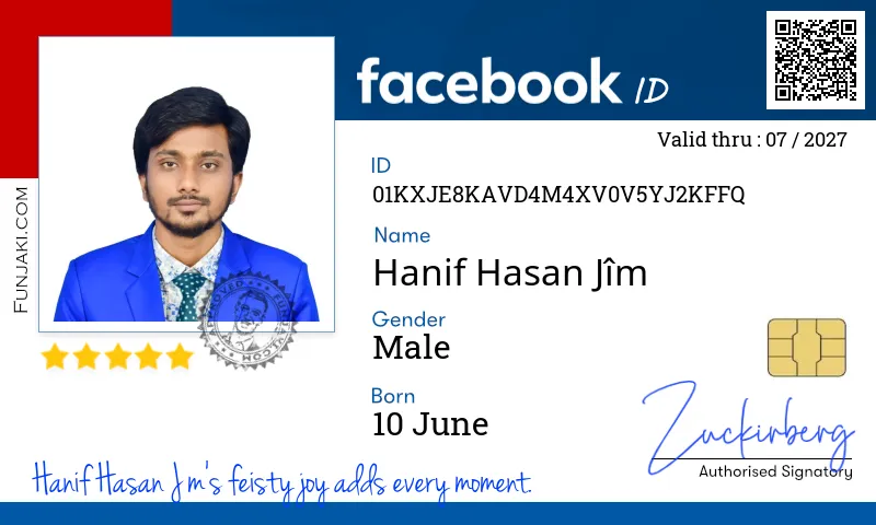 Facebook ID Card