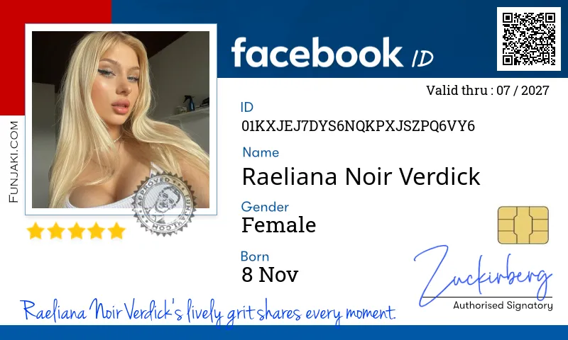 Facebook ID Card