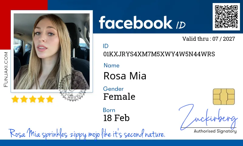 Facebook ID Card