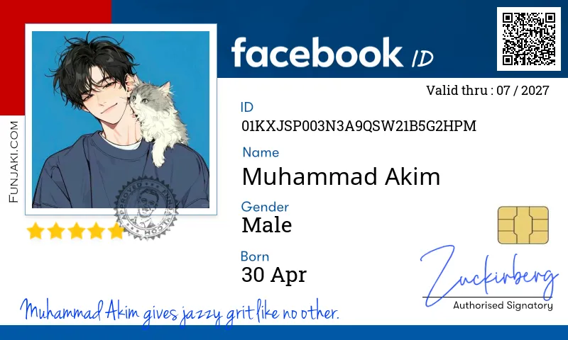 Facebook ID Card
