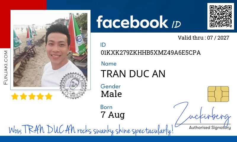 Facebook ID Card