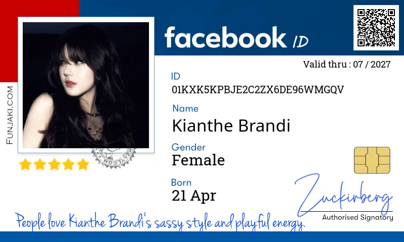 Facebook ID Card