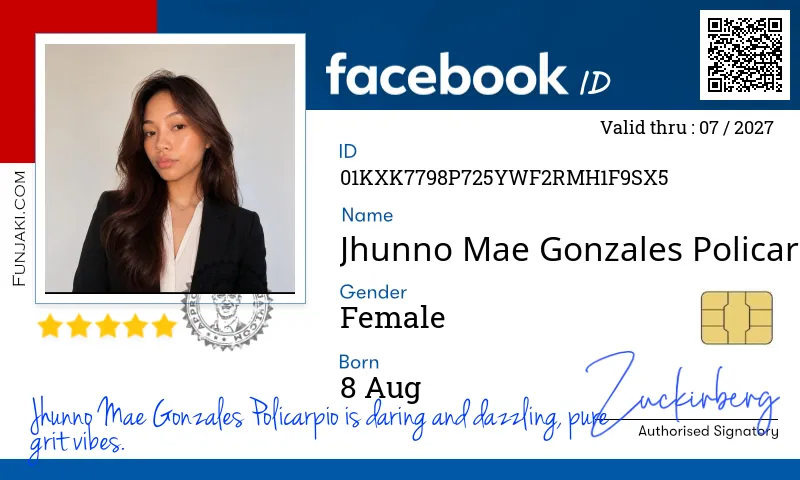 Facebook ID Card