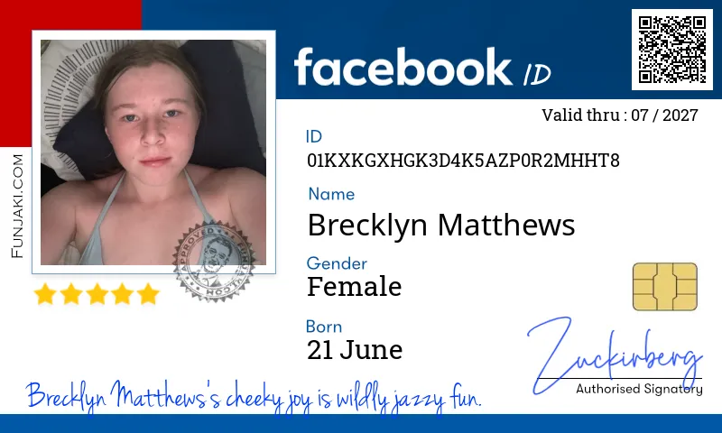 Facebook ID Card
