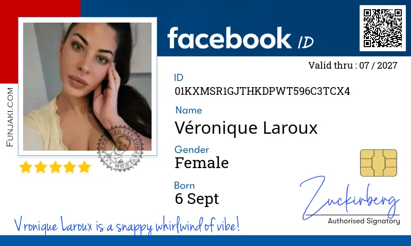 Facebook ID Card
