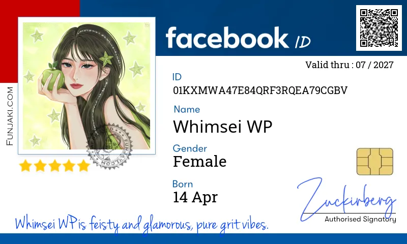 Facebook ID Card