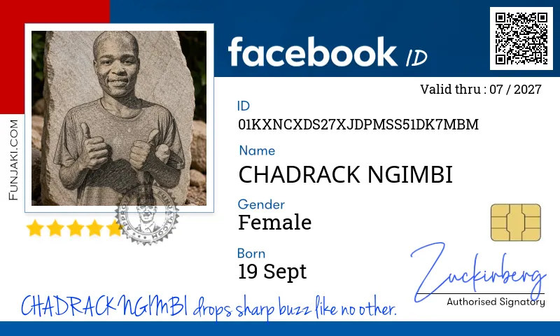 Facebook ID Card