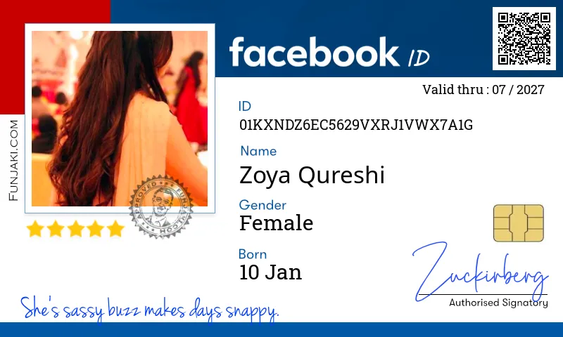 Facebook ID Card