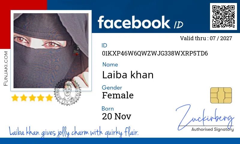 Facebook ID Card