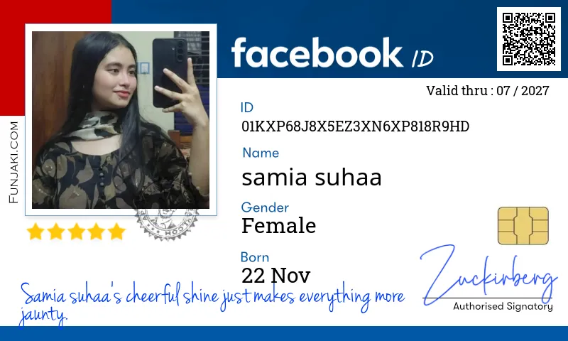Facebook ID Card