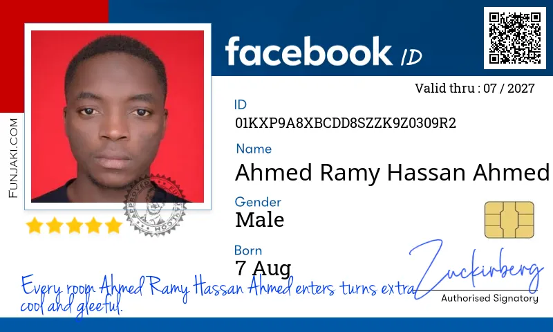 Facebook ID Card