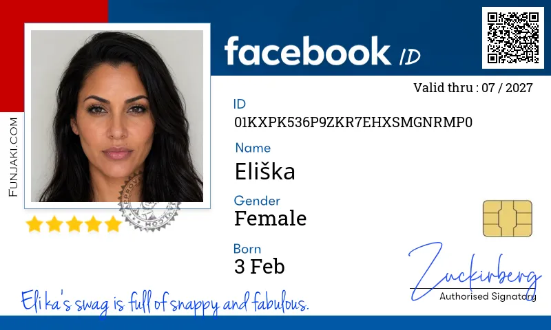 Facebook ID Card
