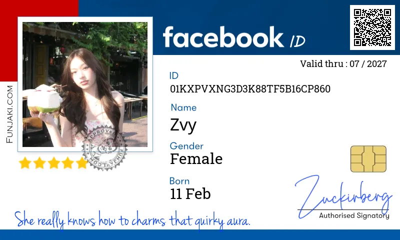 Facebook ID Card