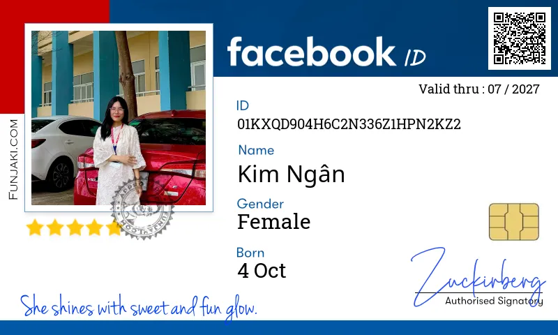 Facebook ID Card