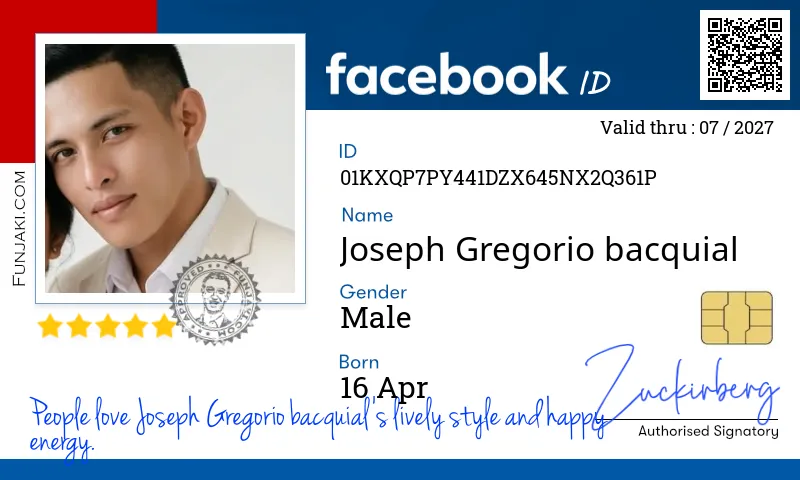 Facebook ID Card