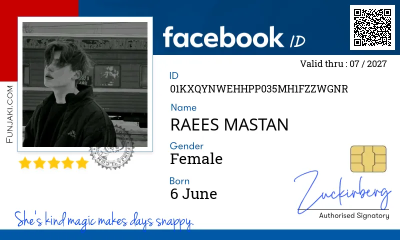 Facebook ID Card