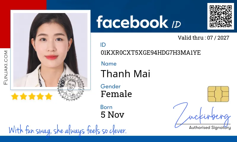 Facebook ID Card
