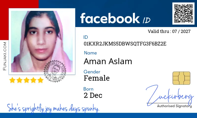 Facebook ID Card