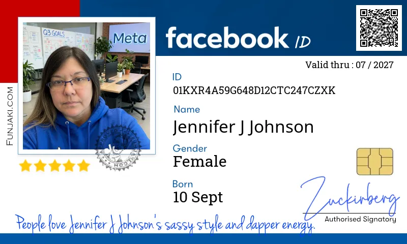Facebook ID Card