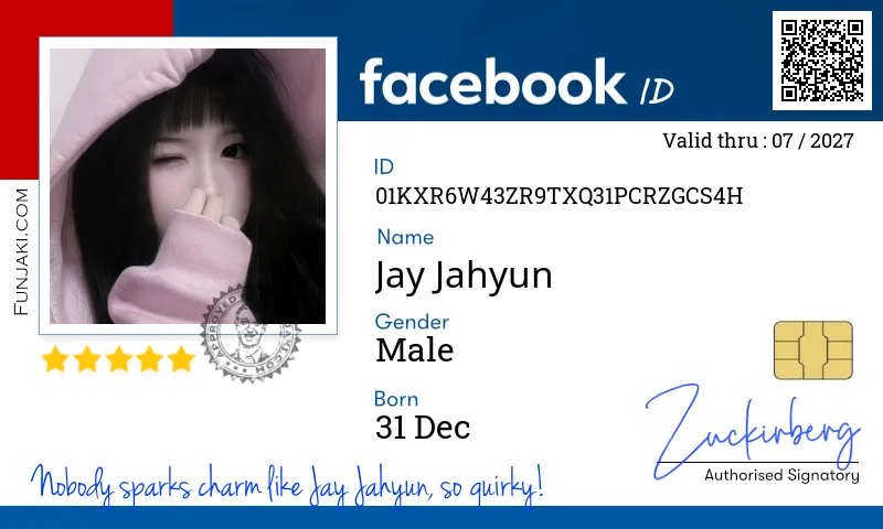 Facebook ID Card