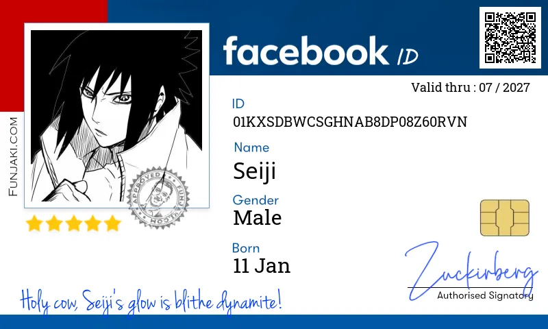 Facebook ID Card