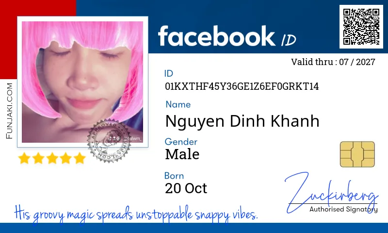 Facebook ID Card