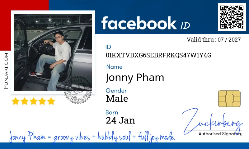 Facebook ID Card
