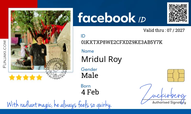Facebook ID Card