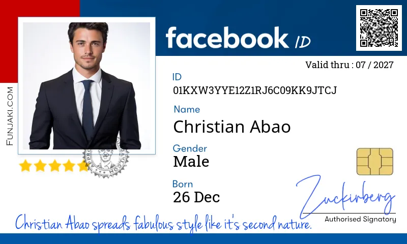 Facebook ID Card