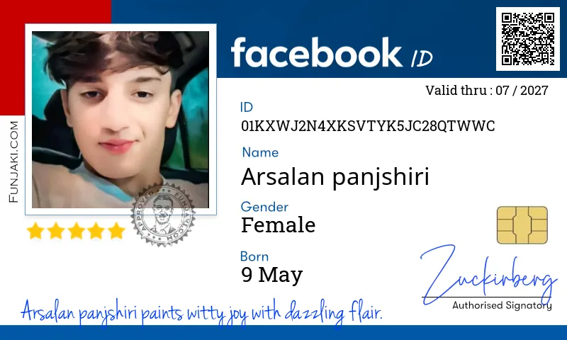 Facebook ID Card