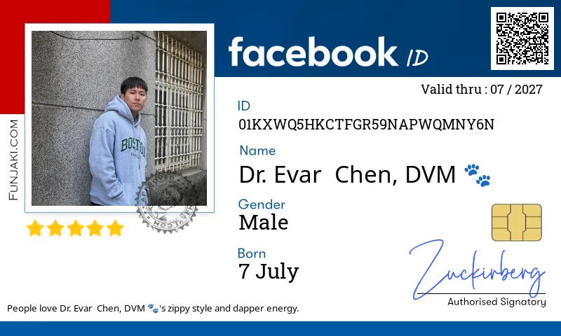 Facebook ID Card