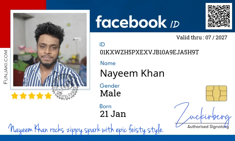 Facebook ID Card
