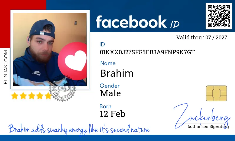 Facebook ID Card