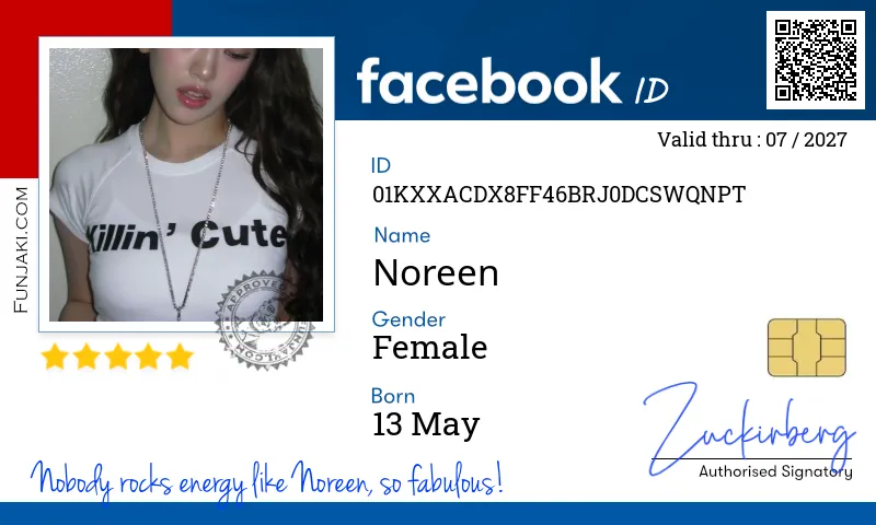 Facebook ID Card