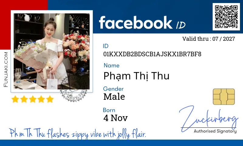 Facebook ID Card