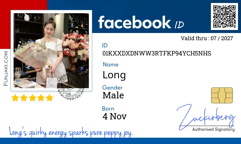 Facebook ID Card