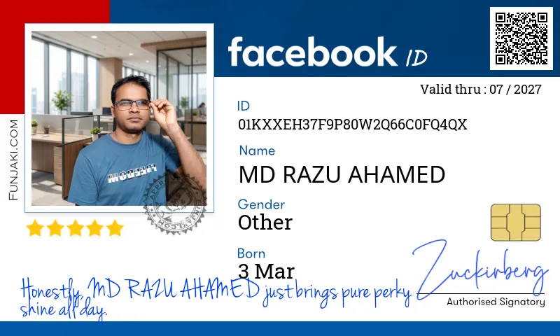 Facebook ID Card