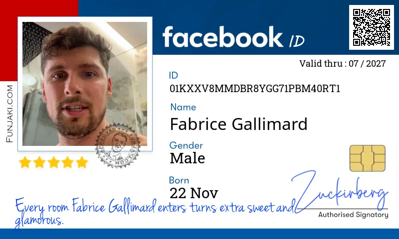 Facebook ID Card