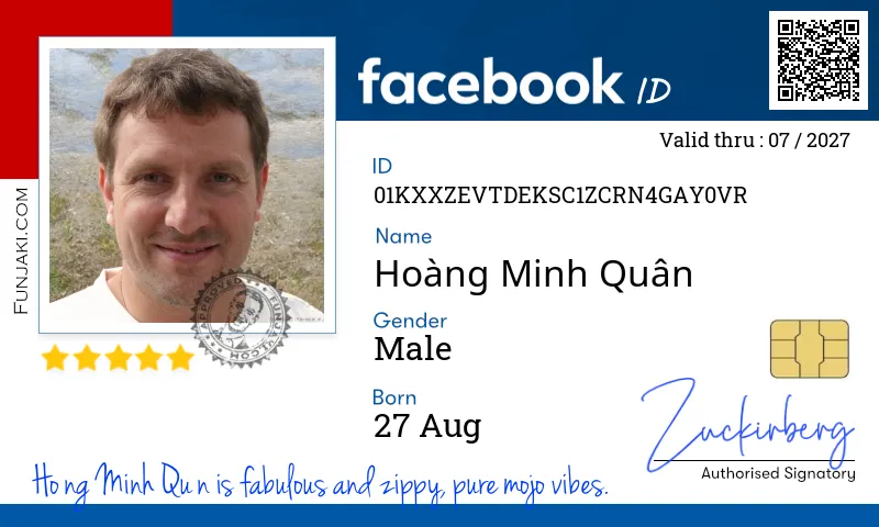Facebook ID Card