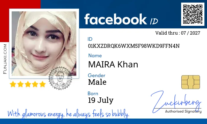 Facebook ID Card