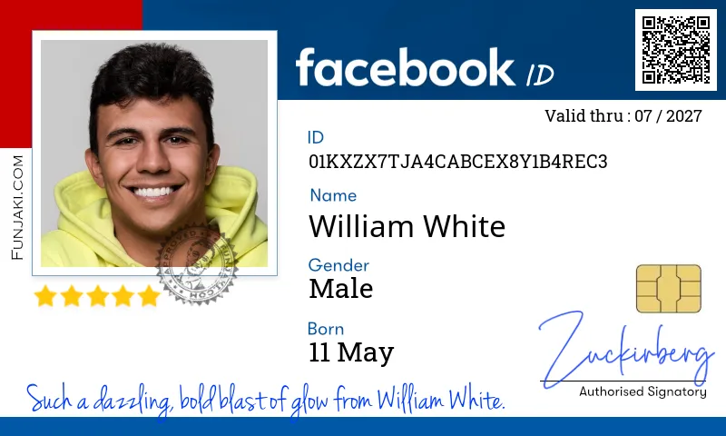 Facebook ID Card