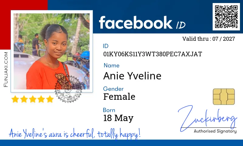 Facebook ID Card