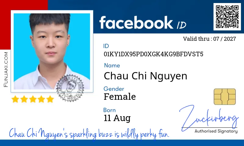 Facebook ID Card