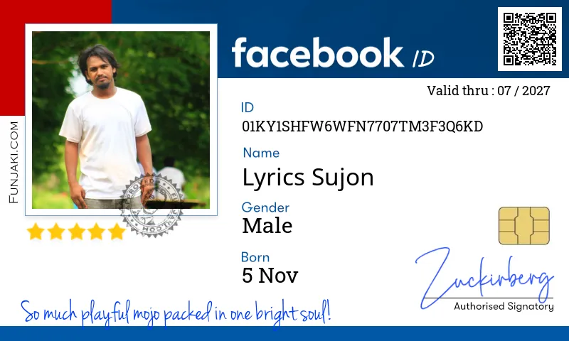 Facebook ID Card