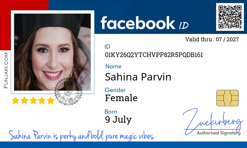 Facebook ID Card